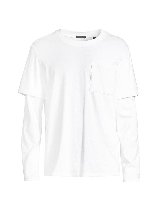 Mens Heavyweight Double-Layer Tee Product Image