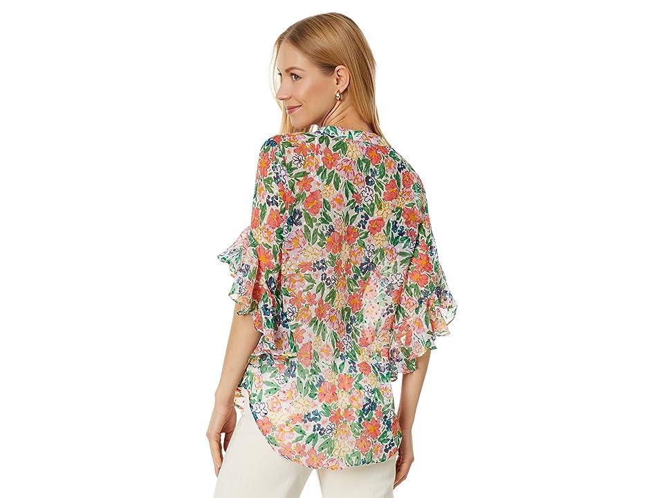 Vince Camuto Tunic Blouse (Birch) Women's Clothing Product Image