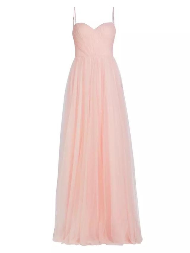 Vernen Sleeveless Pleated Gown Product Image