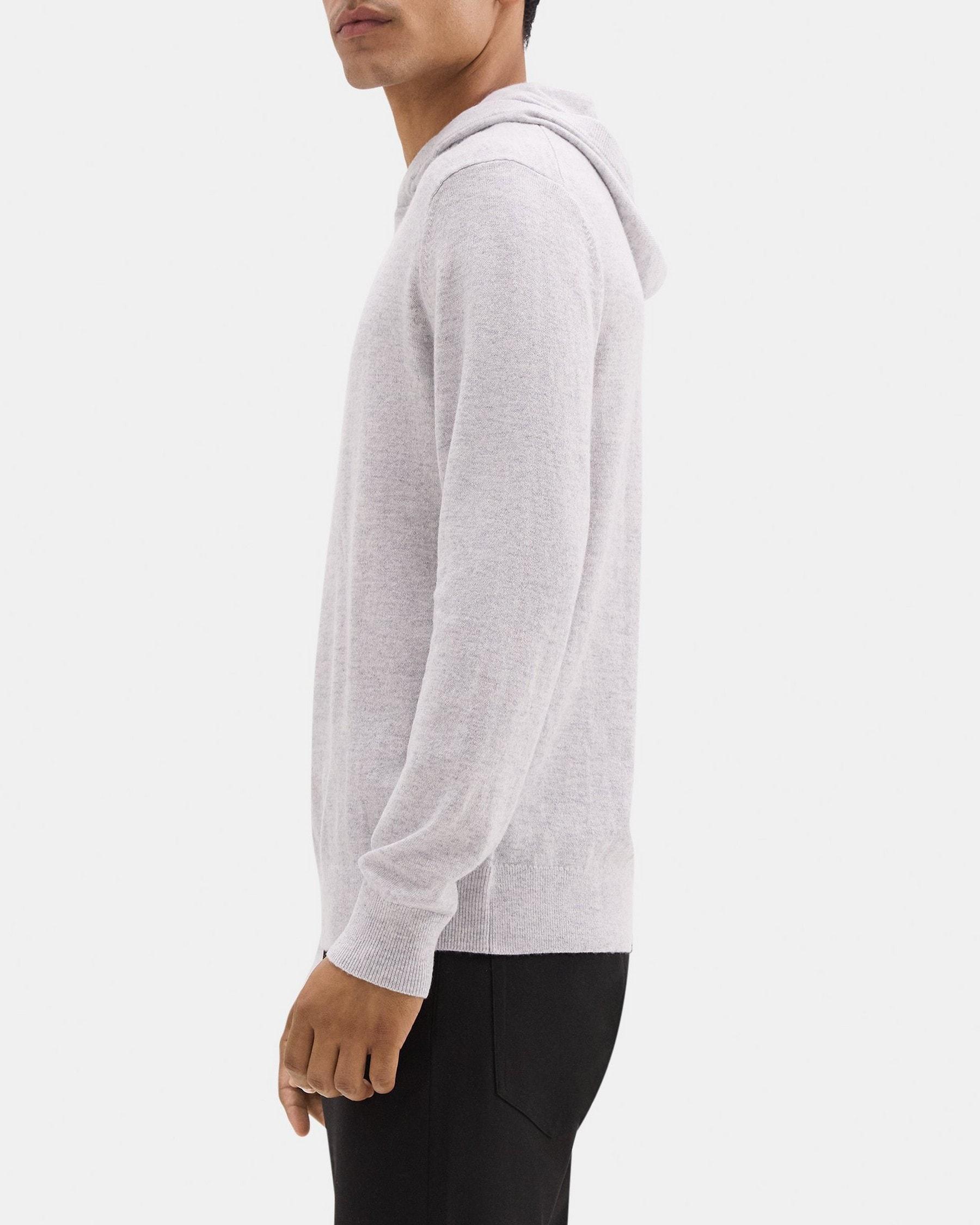 Hoodie in Wool-Cashmere Product Image