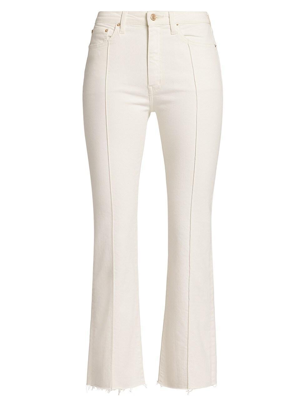 Womens Crosby High-Rise Crop Flare Jeans Product Image