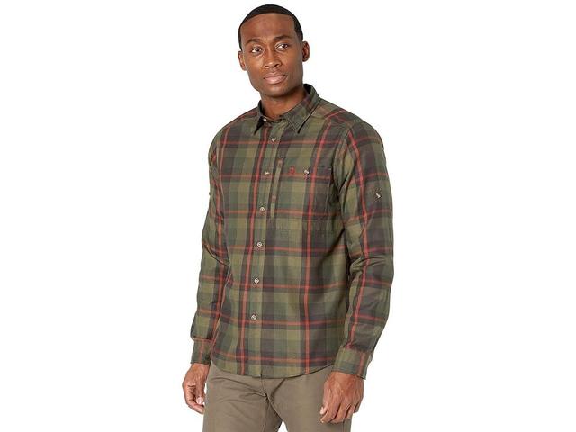 Fjallraven Fjallglim Shirt (Laurel 1) Men's Long Sleeve Button Up Product Image