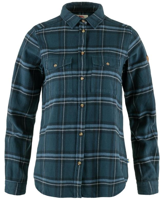 Fjallraven Womens Ovik Heavy Cotton Flannel Shirt Product Image