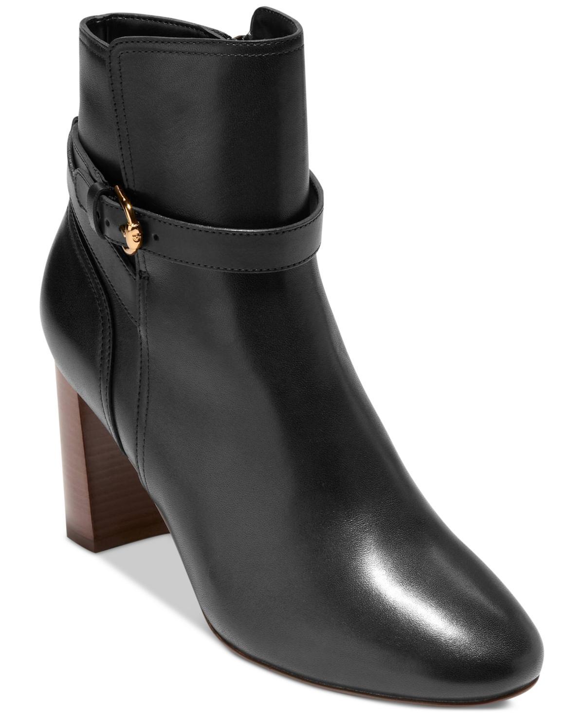 Womens Glendale 75MM Leather Jodhpur Booties Product Image