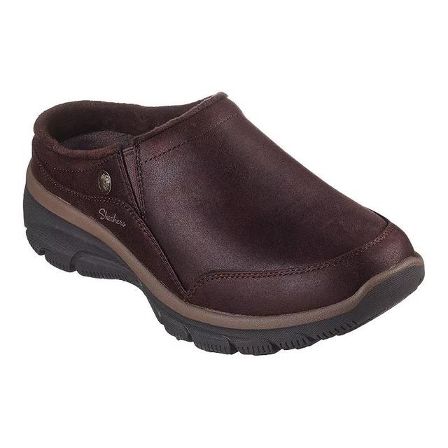 Skechers Relaxed Fit Easy Going Latte 2 Womens Clogs Brown Product Image