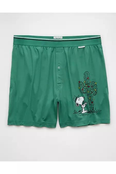 AEO Mens Peanuts Ultra Soft Pocket Boxer Short Men's Product Image