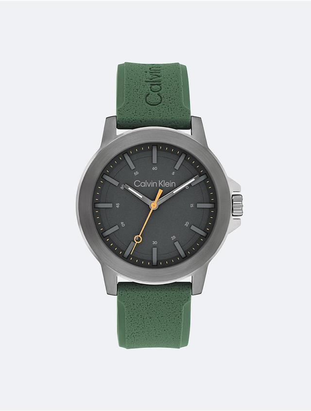 Calvin Klein Mens Bold Dial Watch - Grey Product Image