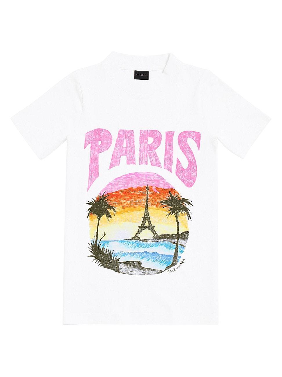 Womens Paris Tropical T-Shirt Fitted Product Image