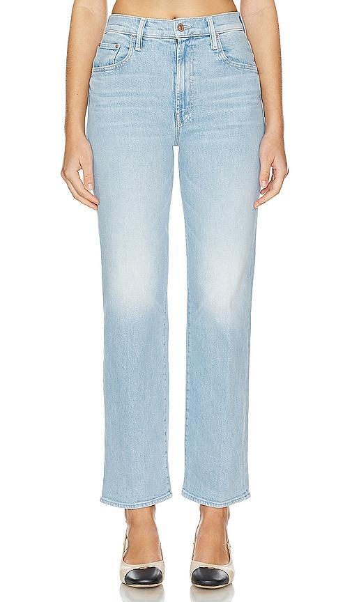 MOTHER The Rambler Zip Flood Jeans In Cherie Cherie Cei Product Image