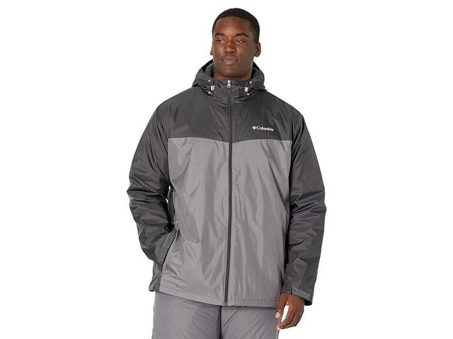 Columbia Big Tall Glennaker Sherpa Lined Jacket (Shark/City Grey) Men's Clothing Product Image