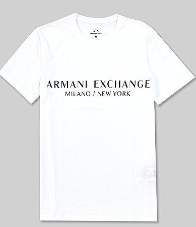 Armani Exchange Slim Fit Milano Logo Short Sleeve T Product Image