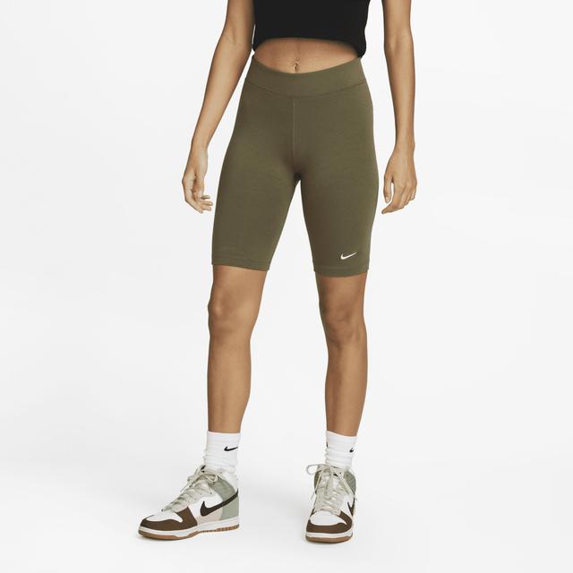 Women's Nike Sportswear Essential Mid-Rise 10" Biker Shorts Product Image