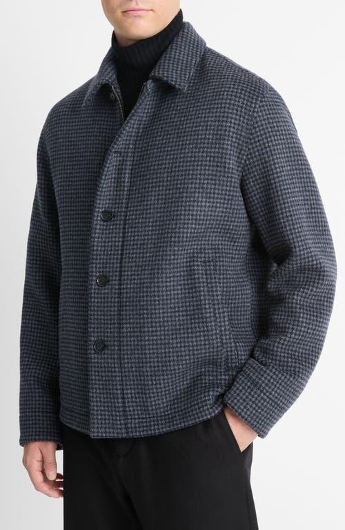 VINCE Wool-blend Jacket In Coastal/gray Product Image