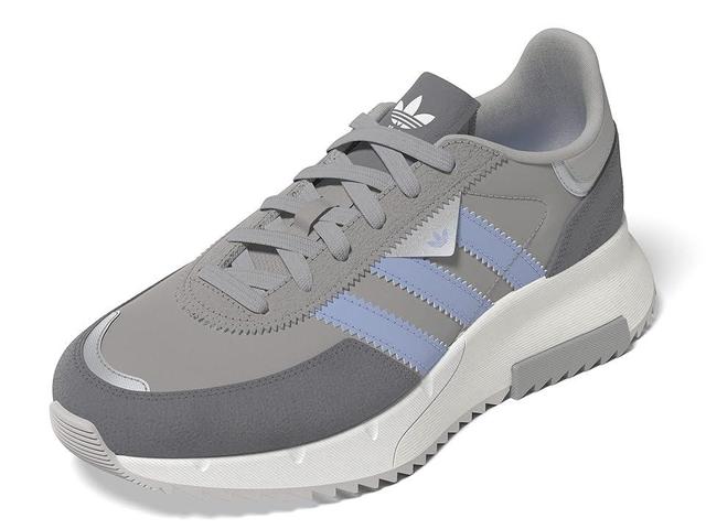 adidas Originals Retropy F2 (Grey/Blue Dawn/Silver Metallic) Women's Shoes Product Image