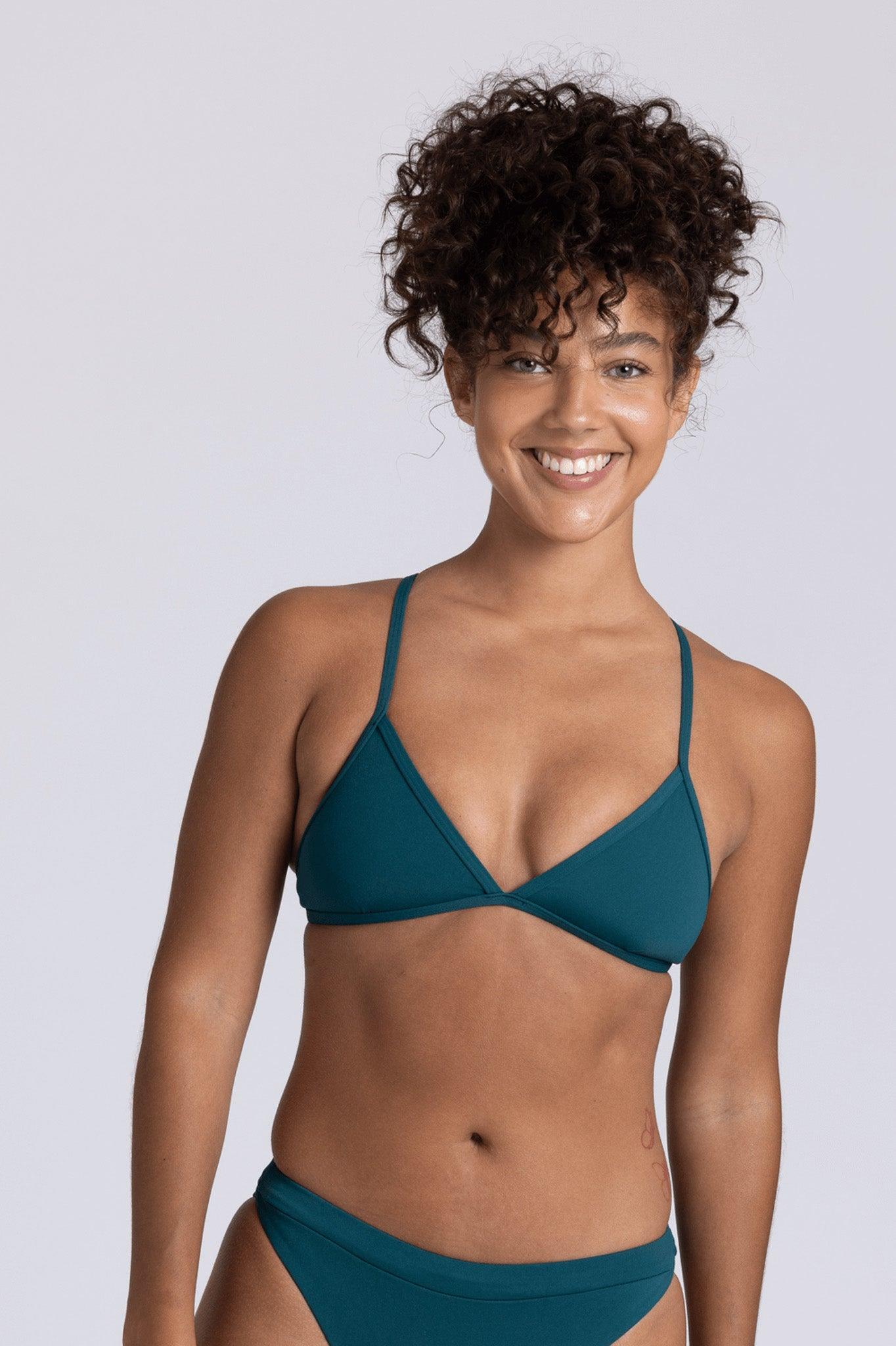 Ohara Bikini Top - Peacock Product Image