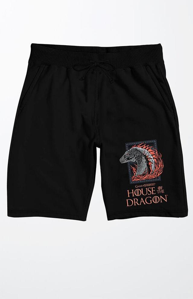 Men's House of the Dragon Logo Sweat Shorts Product Image