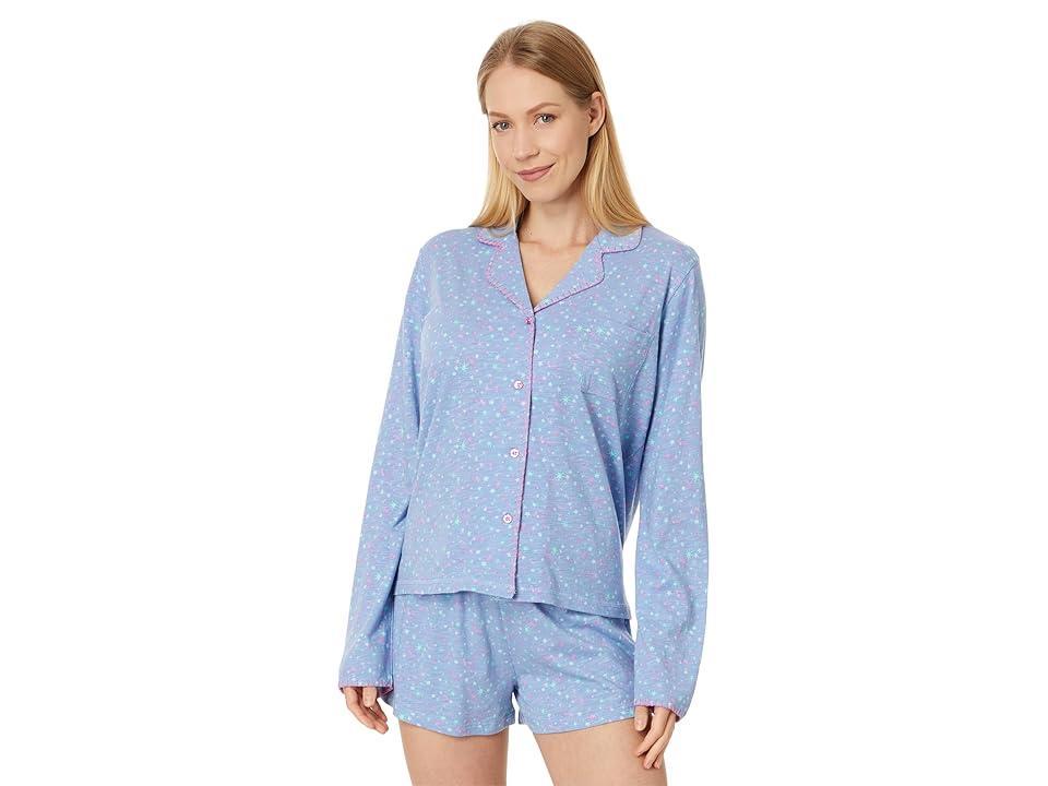 P.J. Salvage Star Gazer Pajama Pj Set (Denim) Women's Pajama Sets Product Image