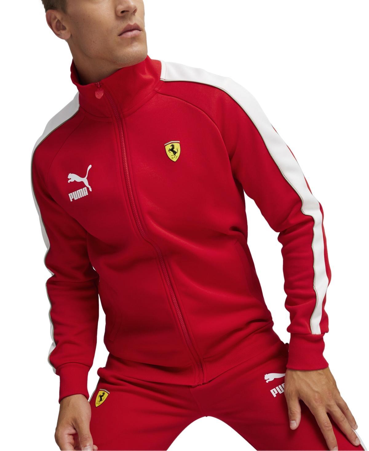 x Ferrari Mens Race Iconic T7 Track Jacket Product Image