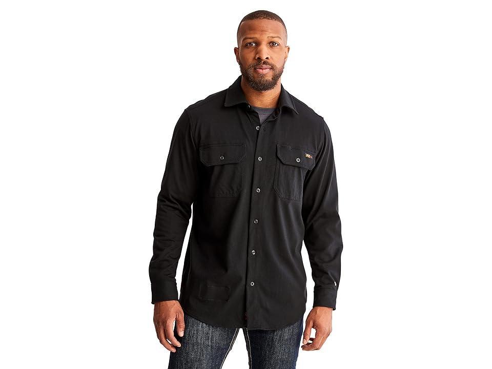 Timberland PRO FR Cotton Core Button Front Shirt 1) Men's Clothing Product Image