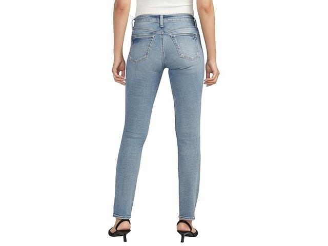 Silver Jeans Co. Suki Mid-Rise Straight Leg Jeans L93413EAE283 (Indigo) Women's Jeans Product Image