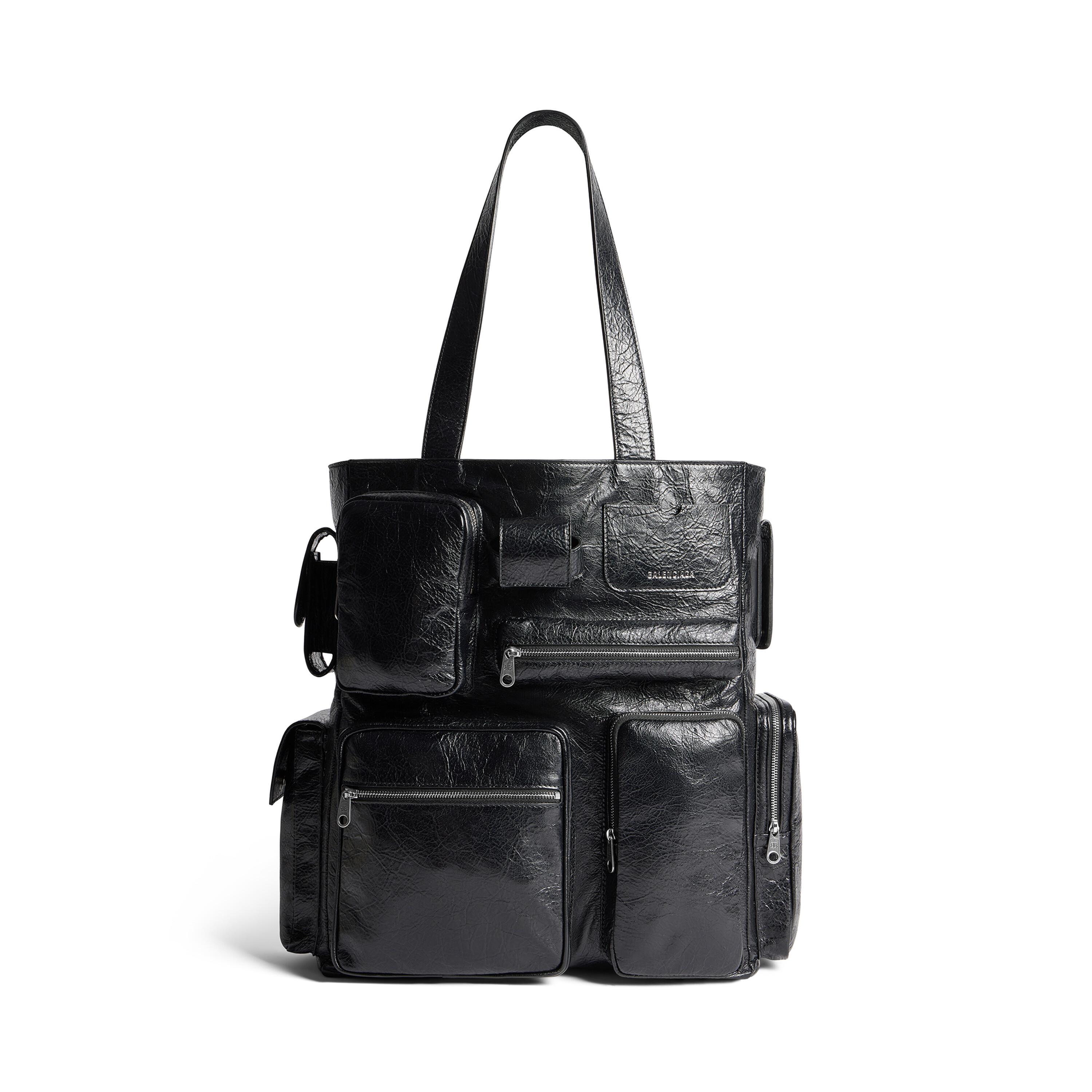 Men's Superbusy Tote Bag in Black Product Image