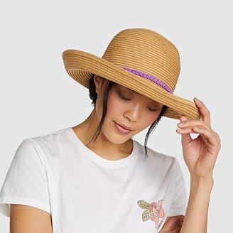 Women's Roll Brim Packable Straw Hat product image