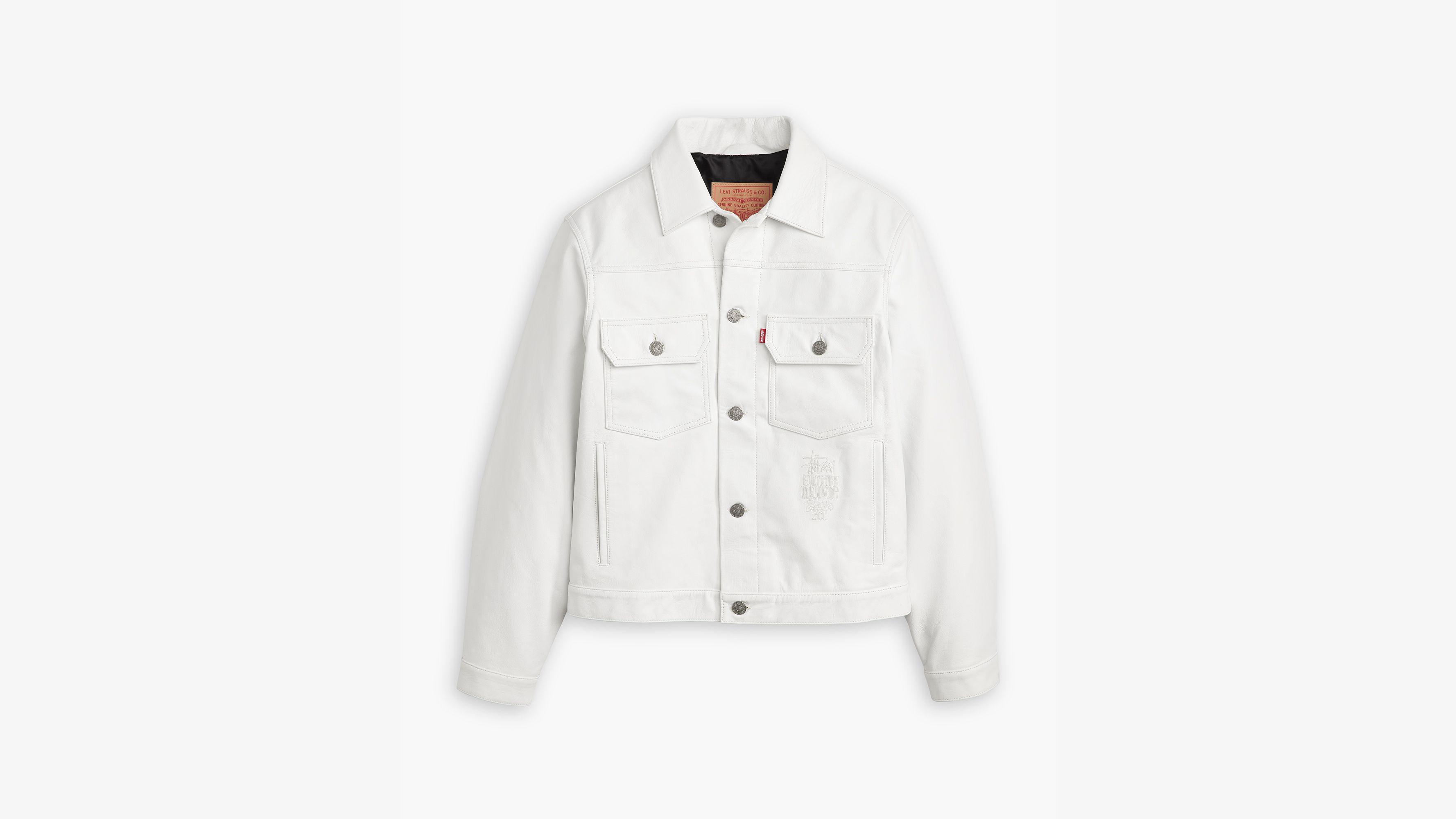 Stüssy & Levi’s® Leather Trucker Jacket Product Image