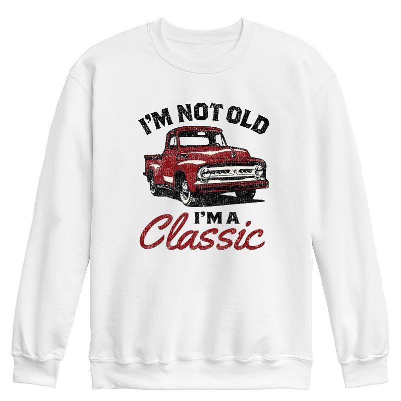 Mens Im Not Old Classic Graphic Fleece Sweatshirt Product Image