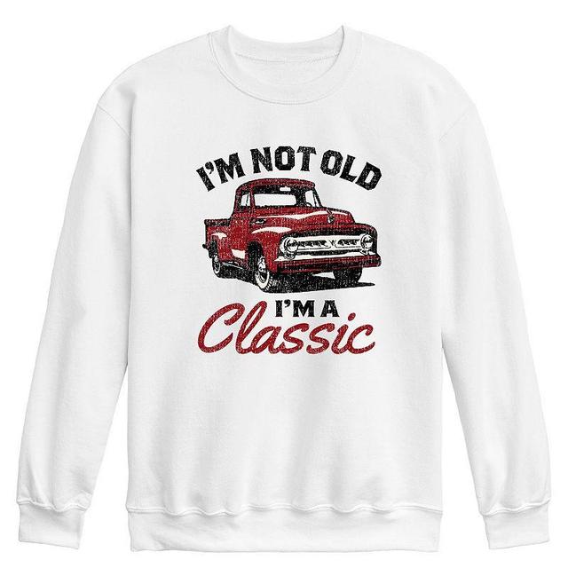 Mens Im Not Old Classic Graphic Fleece Sweatshirt Product Image