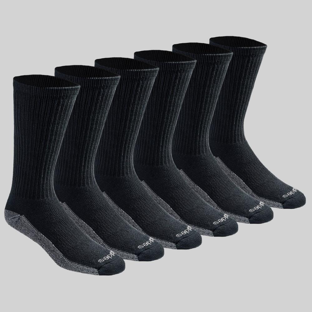 Mens Dickies 6-pack Dri-Tech Comfort Moisture-Control Crew Socks Product Image