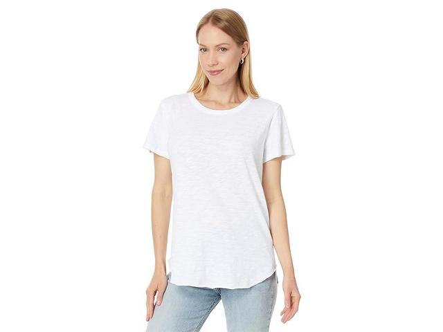 Mod-o-doc Crew Neck Tee with Curved Hem Women's Clothing Product Image