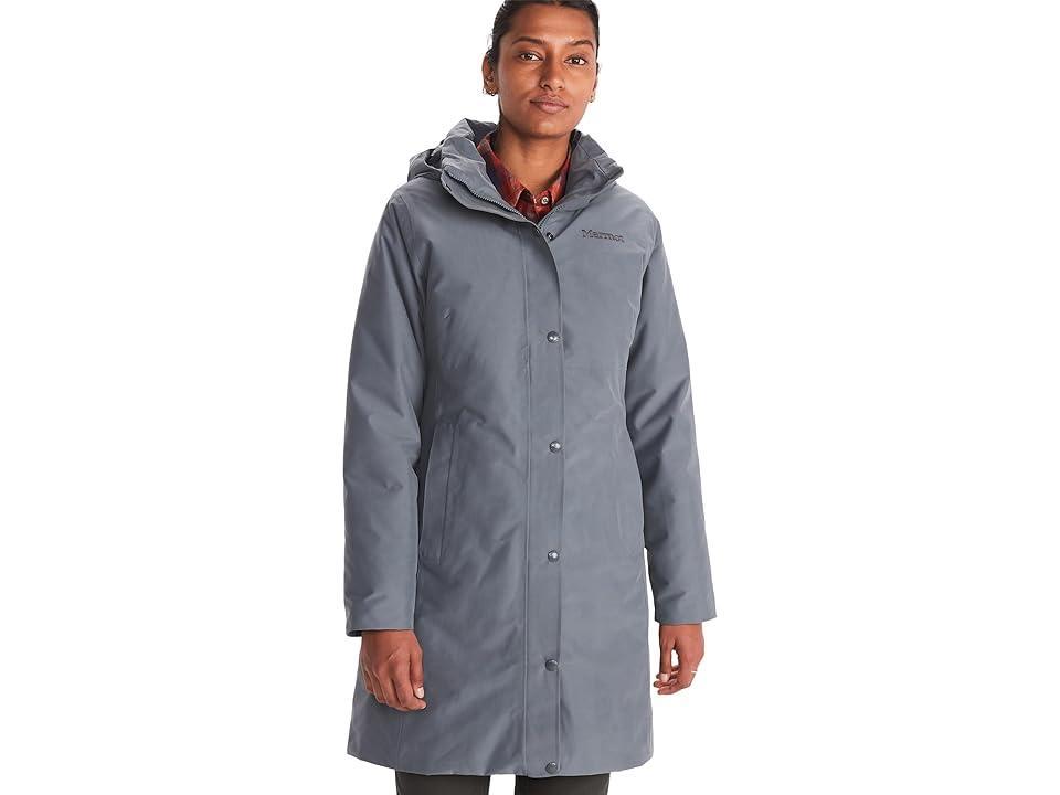 Marmot Chelsea Coat (Steel Onyx) Women's Jacket Product Image