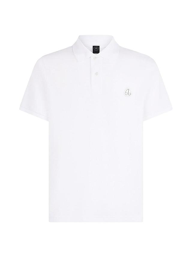 Mens Everett Logo Polo Shirt Product Image