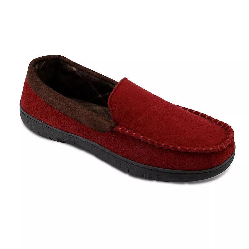 Wembley Mens Fleece Lined Moccasin Slippers Product Image