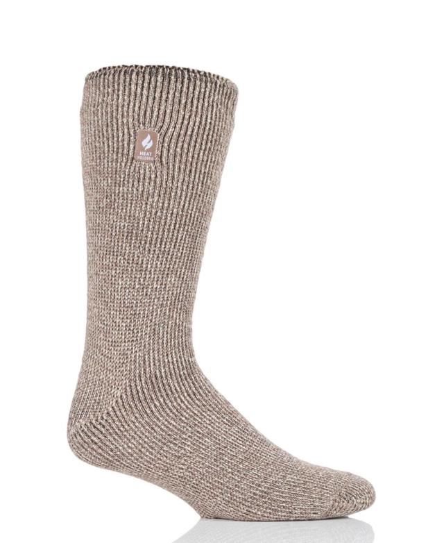 Heat Holders Mens Dunnock Twist Crew Sock - Clay Product Image