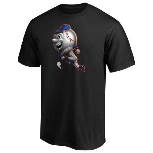 Fanatics Mens Fanatics Mets Midnight Mascot Logo T-Shirt - Mens Product Image