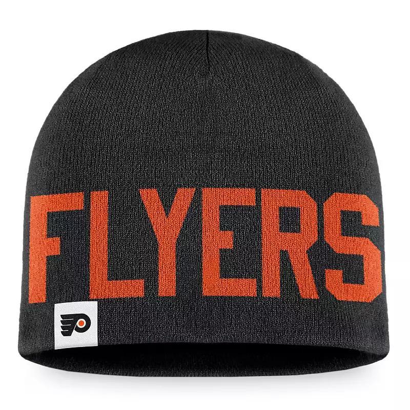 Mens Fanatics Branded Black Philadelphia Flyers 2024 NHL Stadium Series Knit Hat Product Image