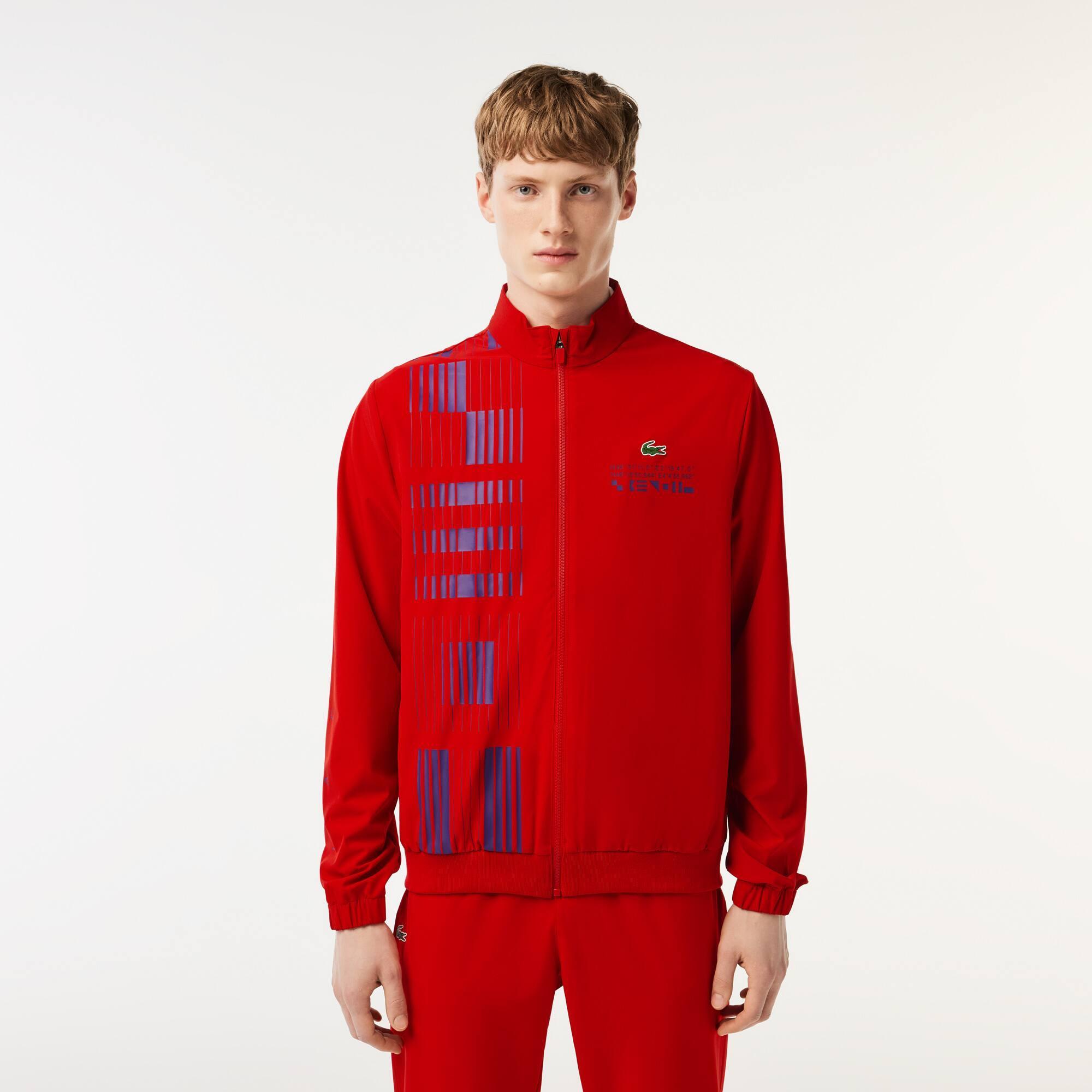 Men's Lacoste SPORT x Novak Djokovic Track Jacket Product Image