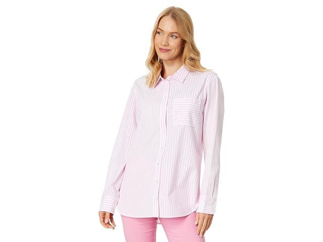 Draper James Long Sleeve Lynn Top Multi) Women's Blouse Product Image