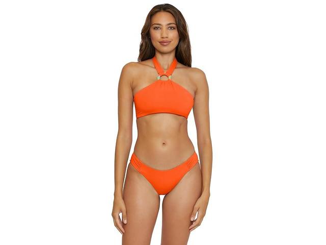 BECCA Baja Mar Adela Hipster Bottom (Carrot) Women's Swimwear Product Image