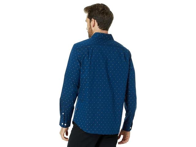 Nautica Wrinkle-Resistant Printed Wear To Work Shirt Men's Clothing Product Image