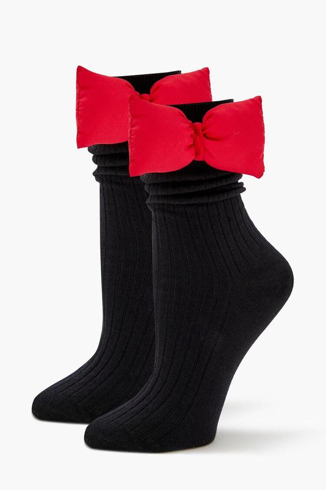 Bow Crew Socks | Forever 21 Product Image