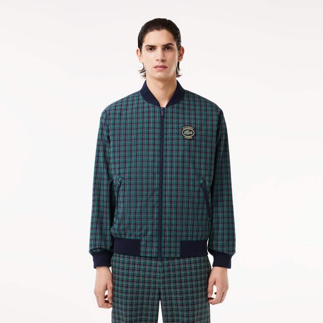 Checked Showerproof Harrington Jacket Product Image