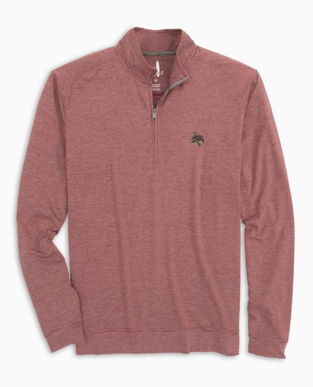 College of Charleston Vaughn Striped Performance 1/4 Zip Product Image