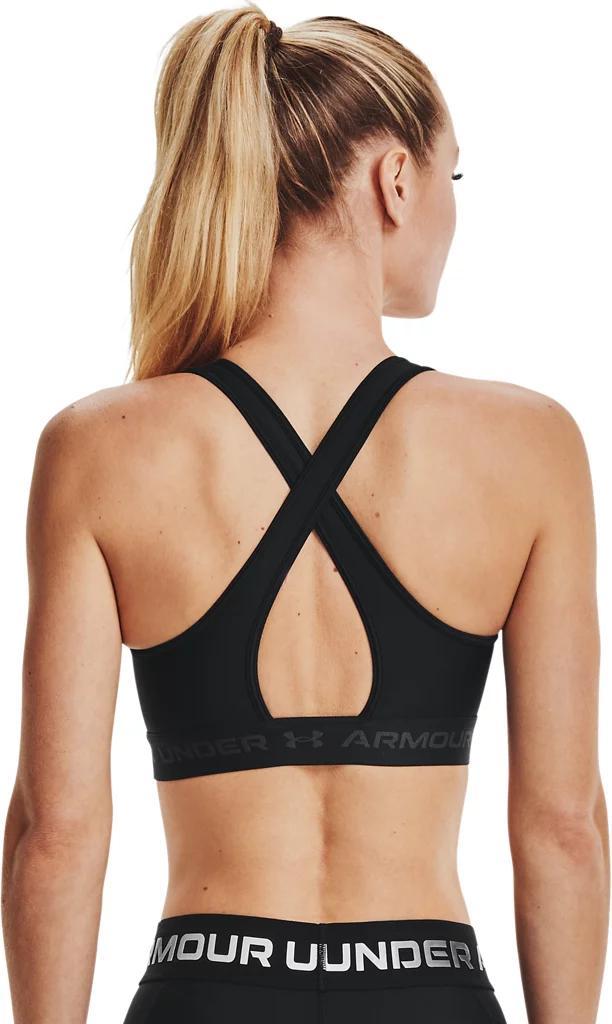 Women's Armour® Mid Crossback Sports Bra Product Image