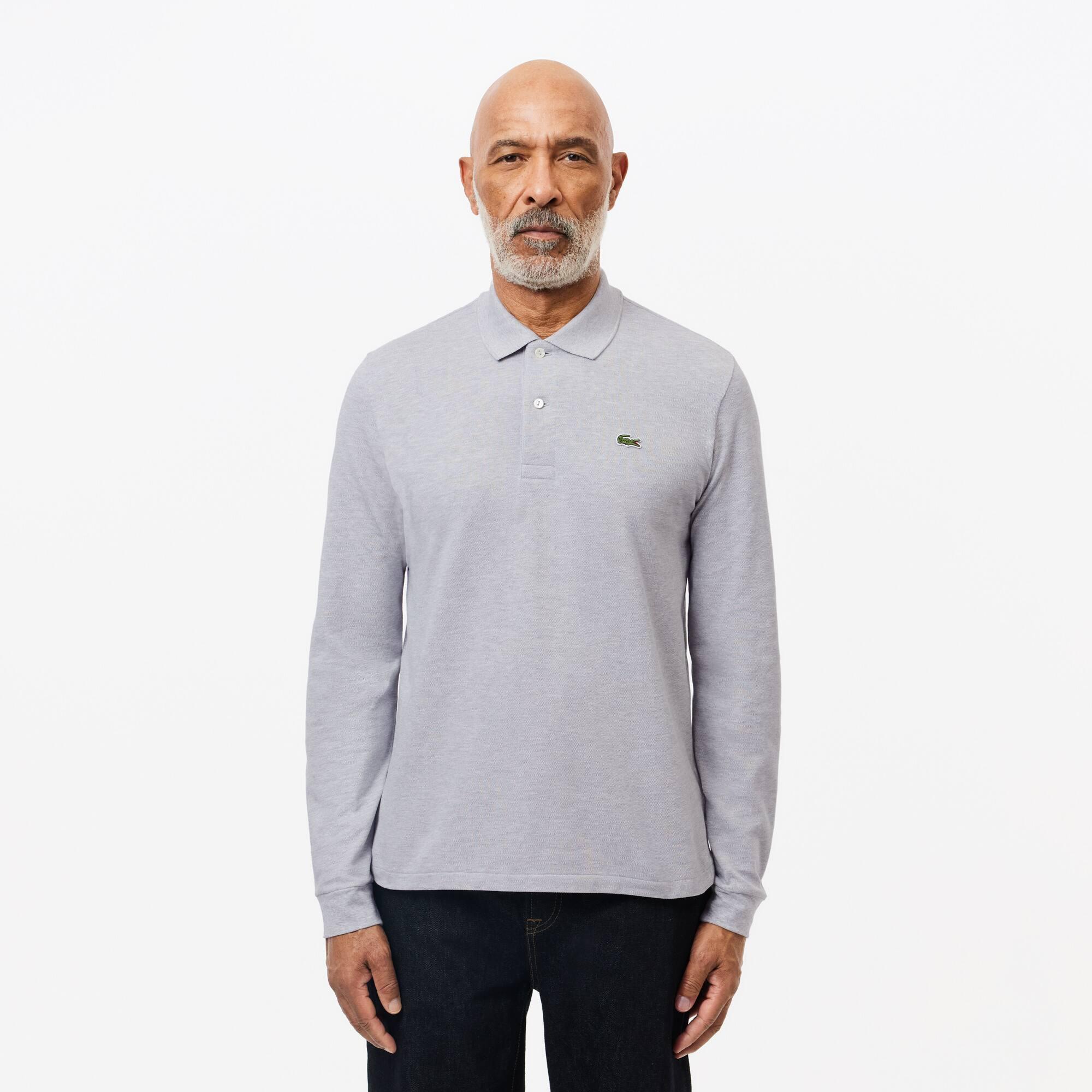 Classic Fit Long Sleeved L.12.12 Polo Shirt Product Image