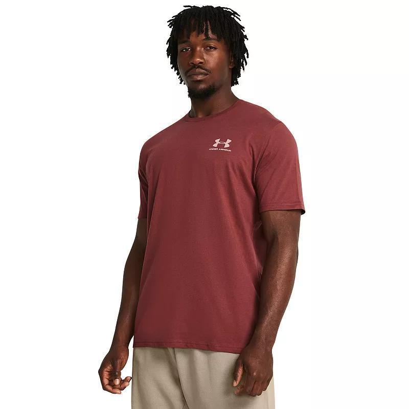 Mens Under Armour Sportstyle Tee Red Product Image