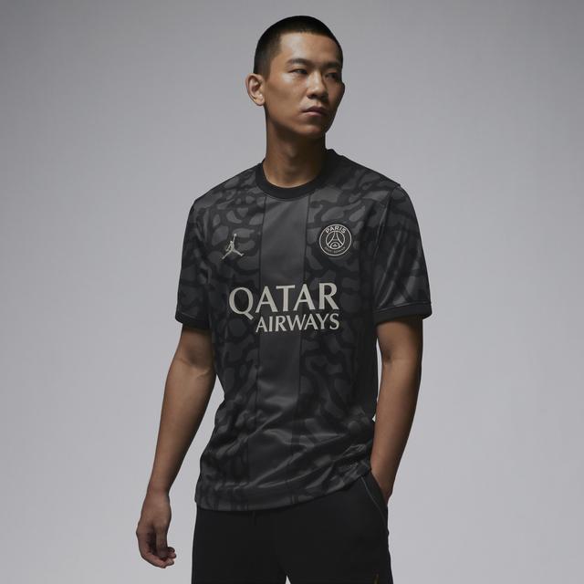 Mens Jordan Anthracite Paris Saint-Germain 2023/24 Third Stadium Replica Jersey - Anthracite Product Image