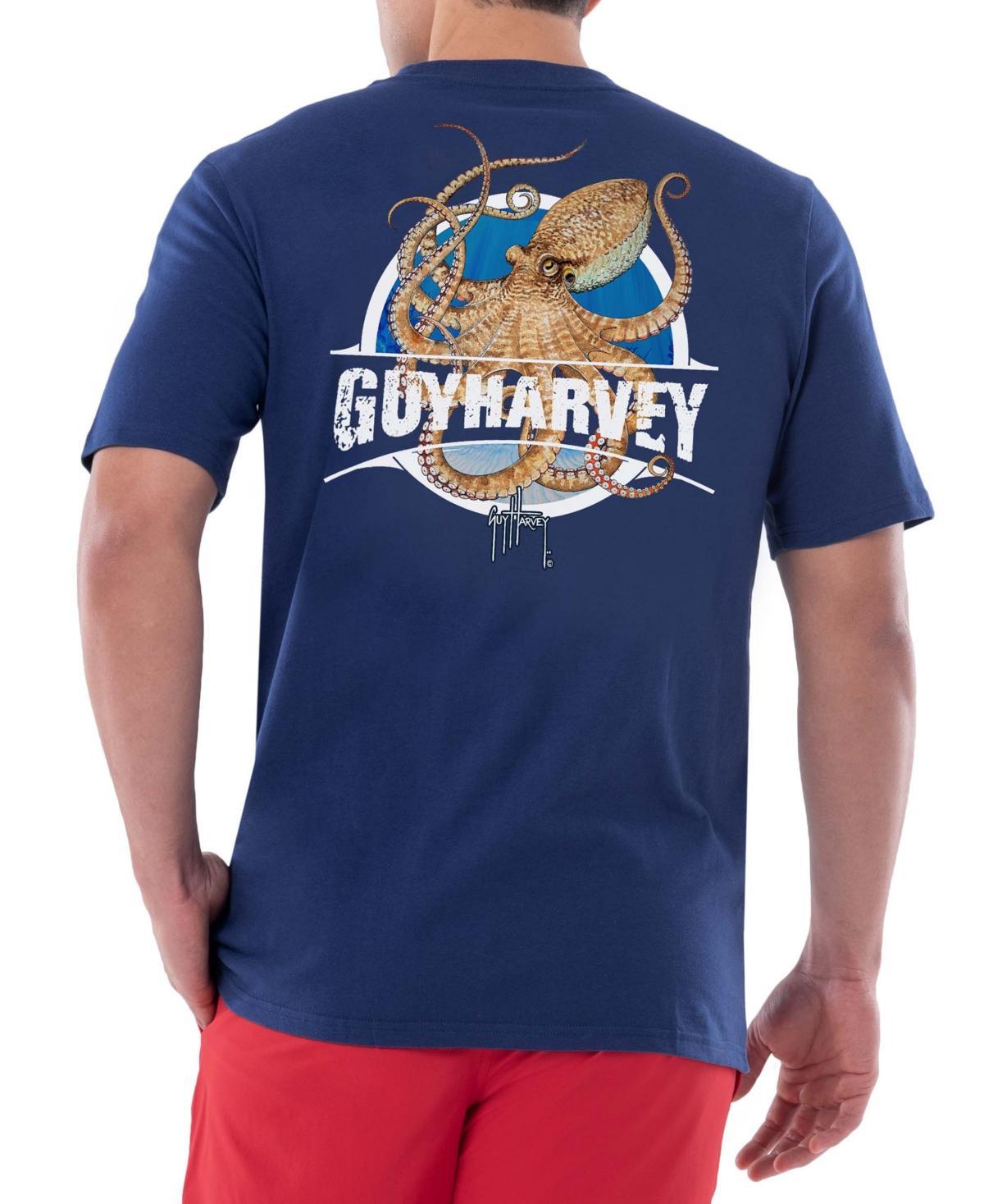 Guy Harvey Mens Short Sleeve Crewneck Graphic Pocket T-Shirt Product Image