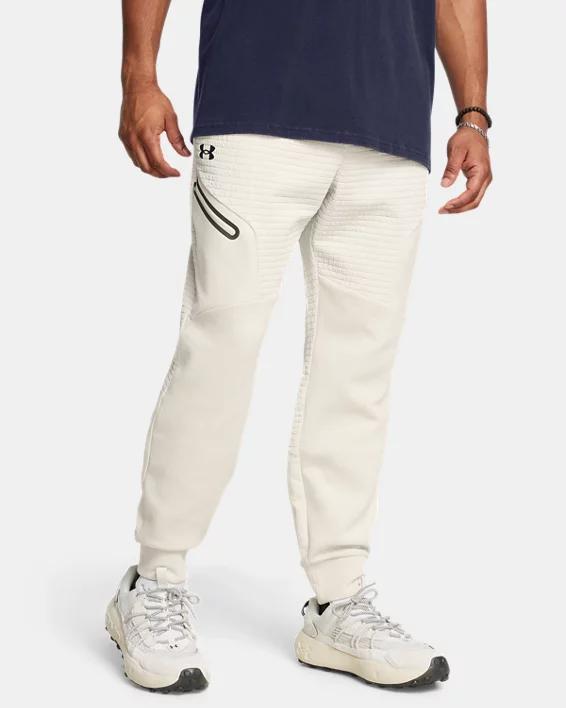 Men's UA Unstoppable Fleece Grid Joggers Product Image